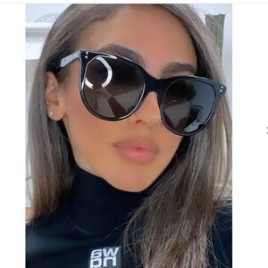 CELINE  Acetate Cat Eye Sunglasses CL401491 Black